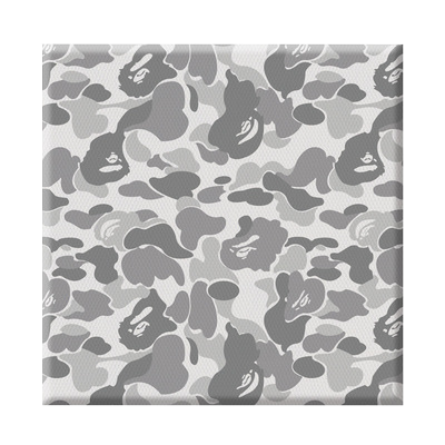 BAPE CUSTOM CAMO COLLAGE CANVAS PRINT
