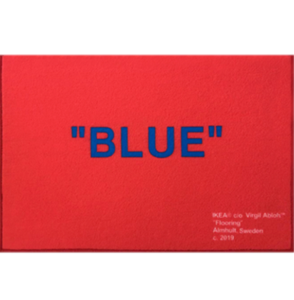"BLUE" RUG