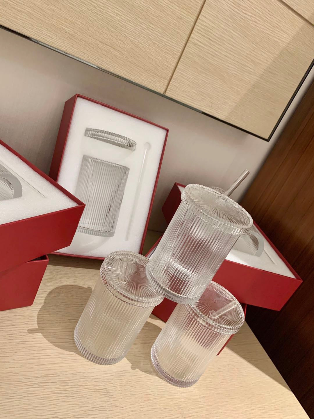 Baccarat x Virgil Abloh Limited Edition Crystal Straw Cup - Crystal Clear Collection