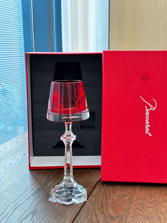 Baccarat Harcourt Fire of My Heart Crystal Candle Holder