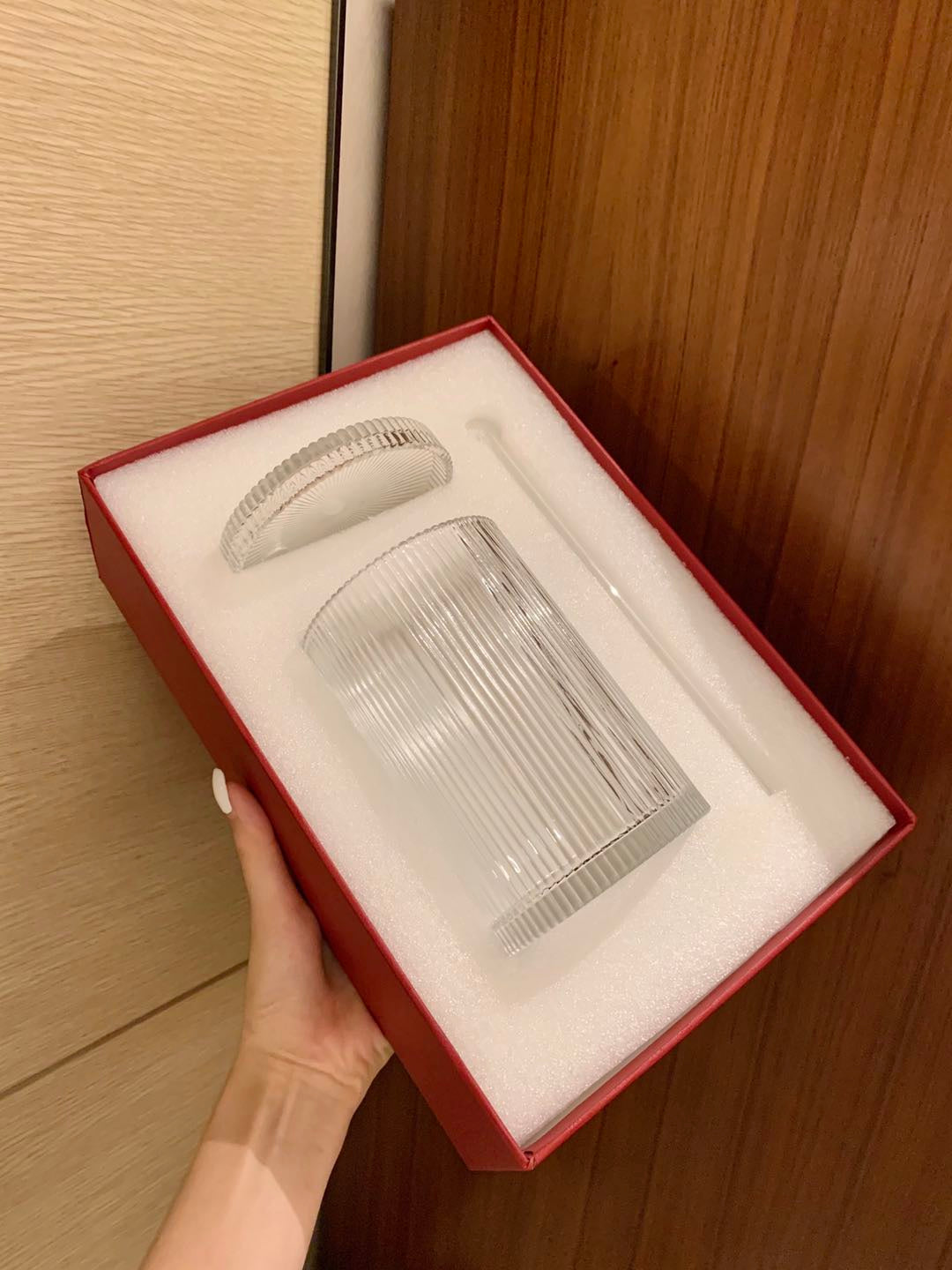 Baccarat x Virgil Abloh Limited Edition Crystal Straw Cup - Crystal Clear Collection