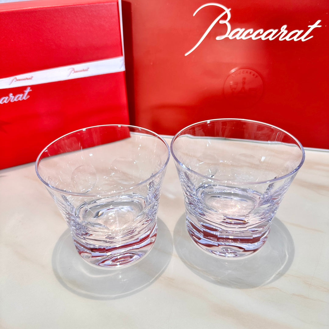 Baccarat BELUGA Whiskey Crystal Tumbler Set