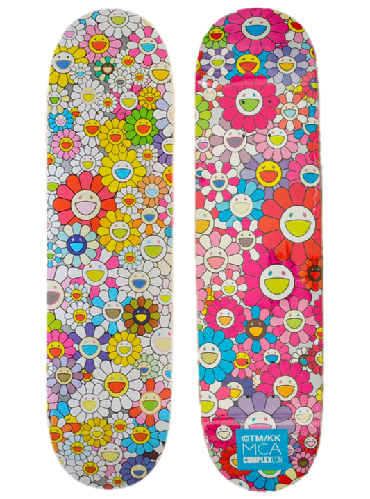 MURAKAMI FLOWER SKATEBOARD DECKS