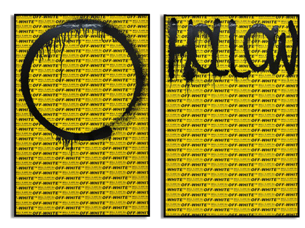 TAKASHI MURAKAMI X VIRGIL ABLOH HOLLOW WALL FRAME