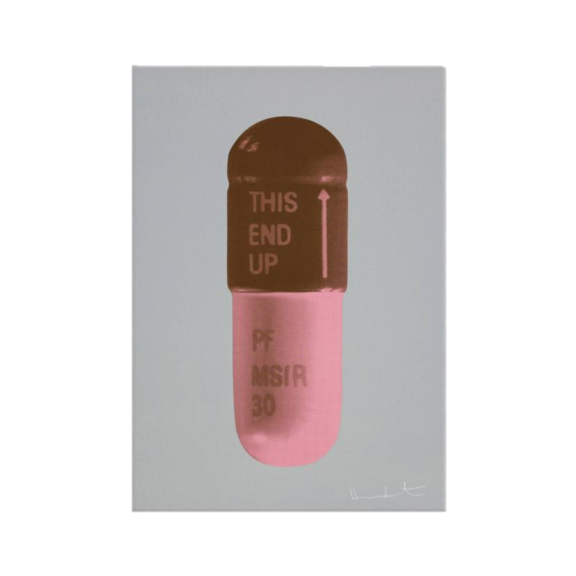 "THE CURE" PILLS CANVAS PRINT