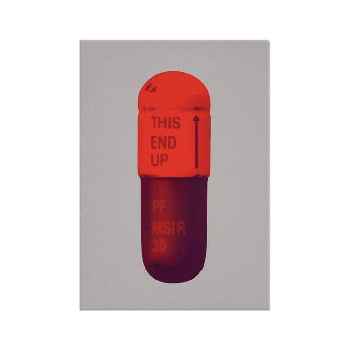 "THE CURE" PILLS CANVAS PRINT