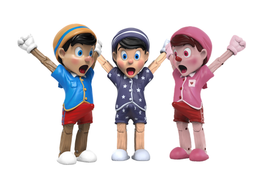 PINOCCHIO FIGURES (A WOOD AWAKENING)