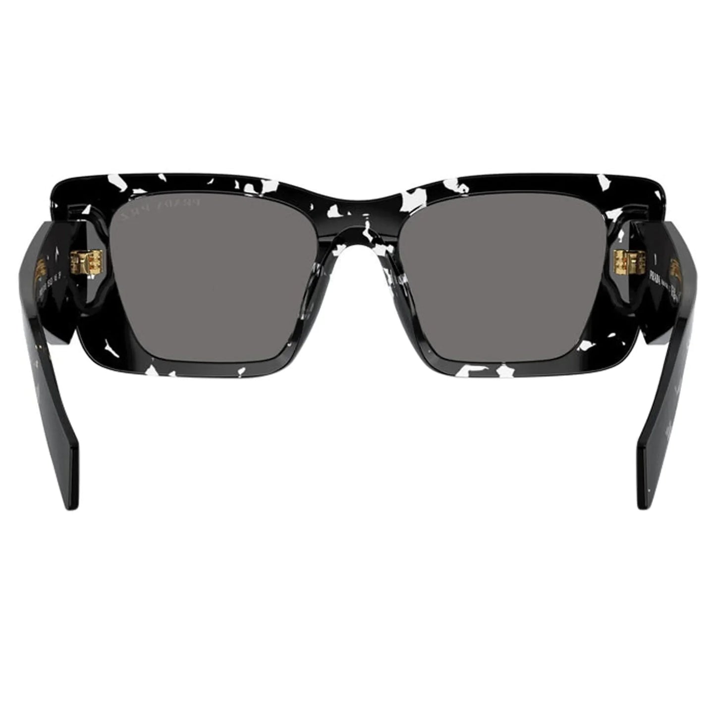 Prada PR 08YS 15S5Z1 Black Crystal Tortoise Polarised Sunglasses